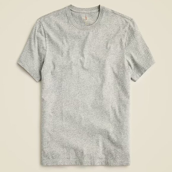 J. Crew Men's Broken-in T-shirt Medium Hthr Grey Color - Picture 1 of 8